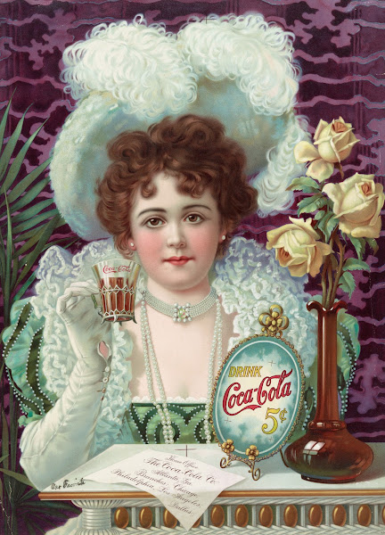 Drink Coca Cola 5 cents 1890