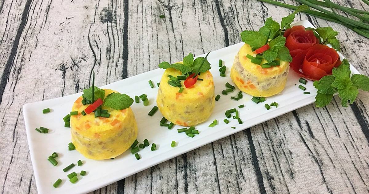 Trứng đúc thịt 🍳🥚😋
