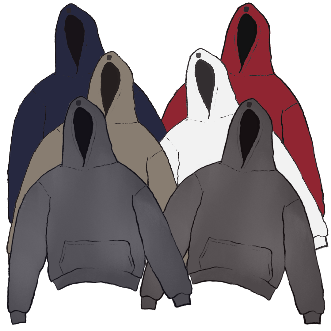Yeezy LOGO SHRUNKEN HOODIE product image
