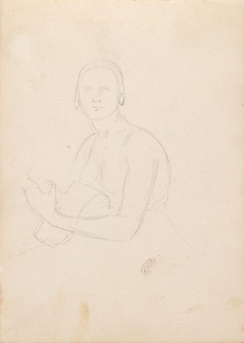 Female figure Probably 1838 or 1839