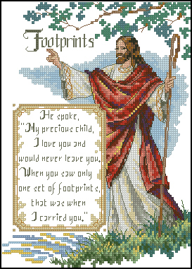 CMP R643 Jesus Footprints