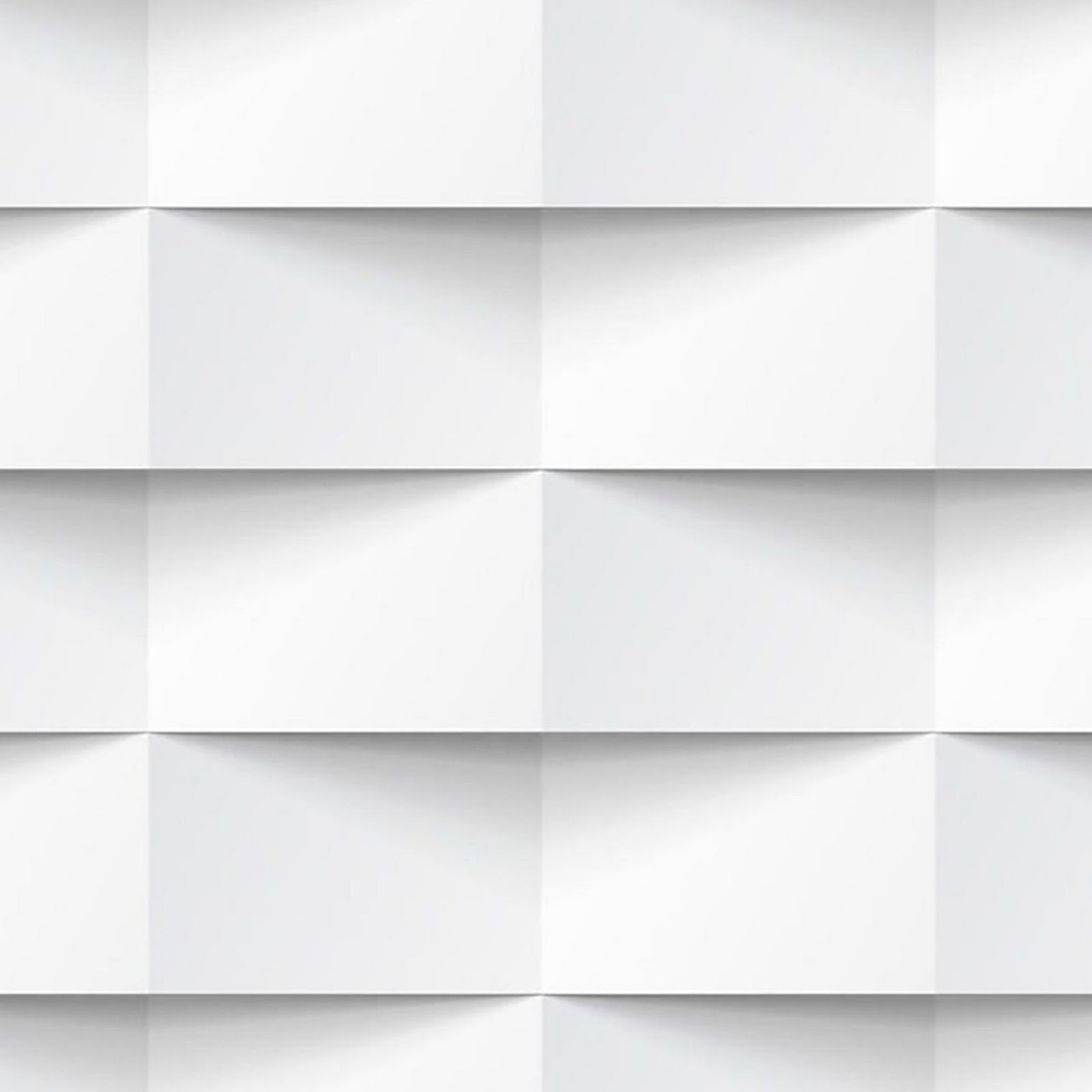 Download White Geometric Paper Pattern Full HD iPhone