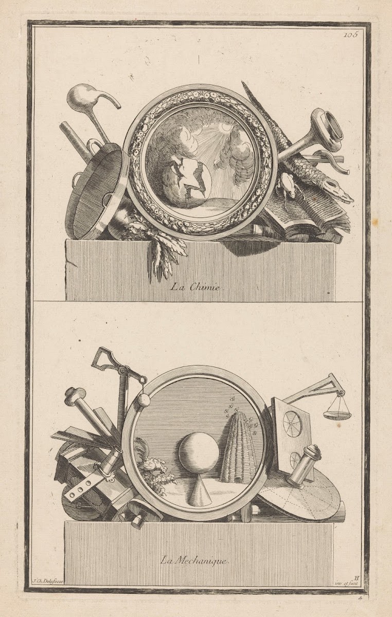 La Chimie La Mechanique 1768   1771