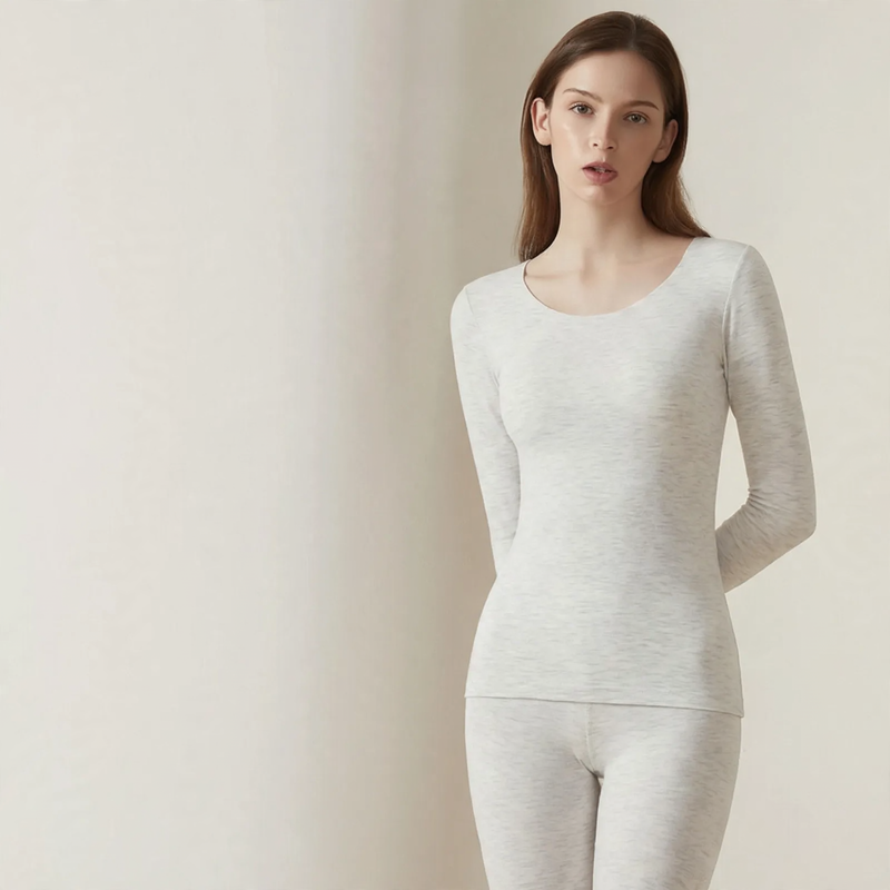 Thermal underwear set with heating function for men and women