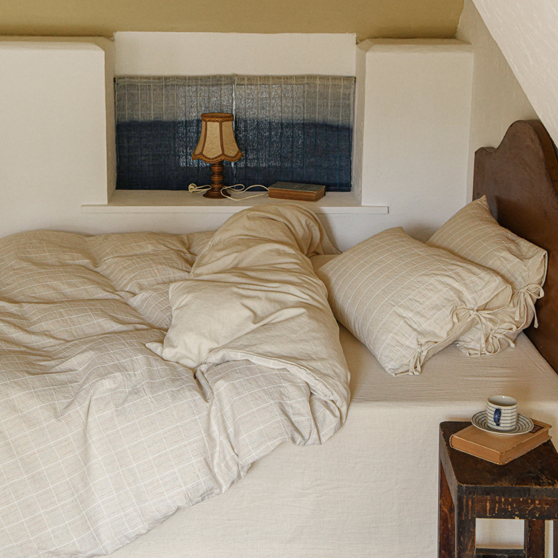 Pure Cotton Bed Linen in Japanese Style