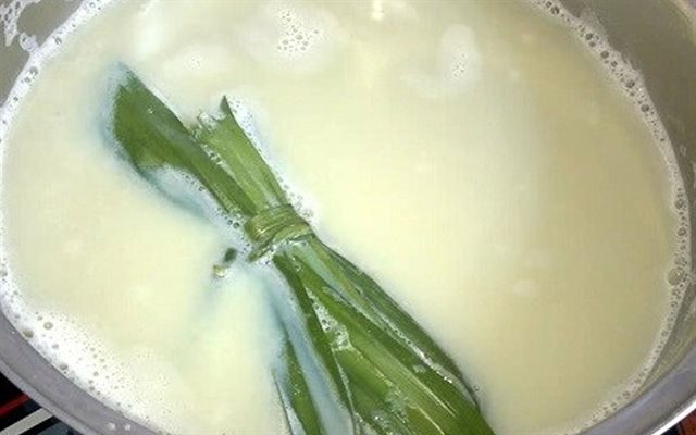 Sữa Đậu Xanh Lá Dứa Béo Thơm