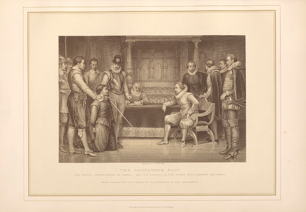 The Gunpowder PlotGuy Fawkes interrogated by James I  J M L Ralston 19th century