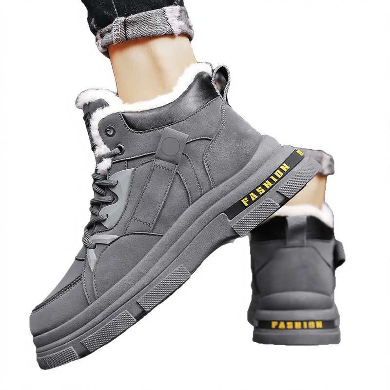 Men's winter boots, insulated, non-slip, durable