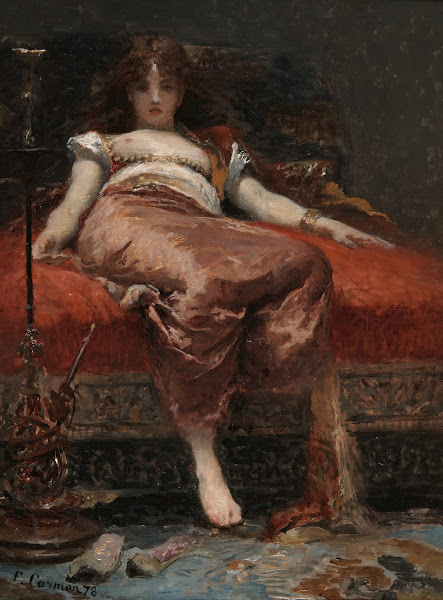 Femme Au Narguile 1878
