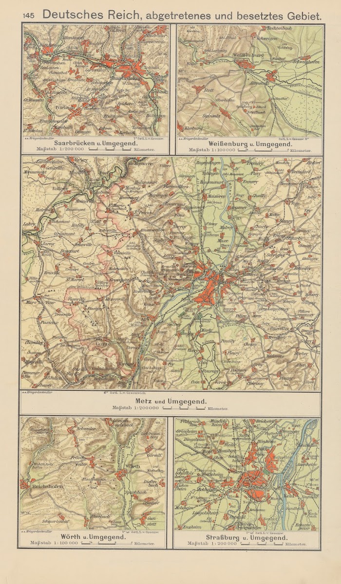 Deutsches Reich abgetretenes und besetztes Gebiet 1930