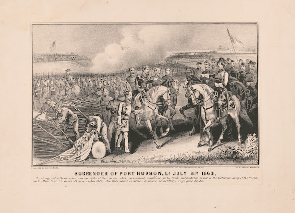 Surrender of Port Hudson La July 8th 1863 1863