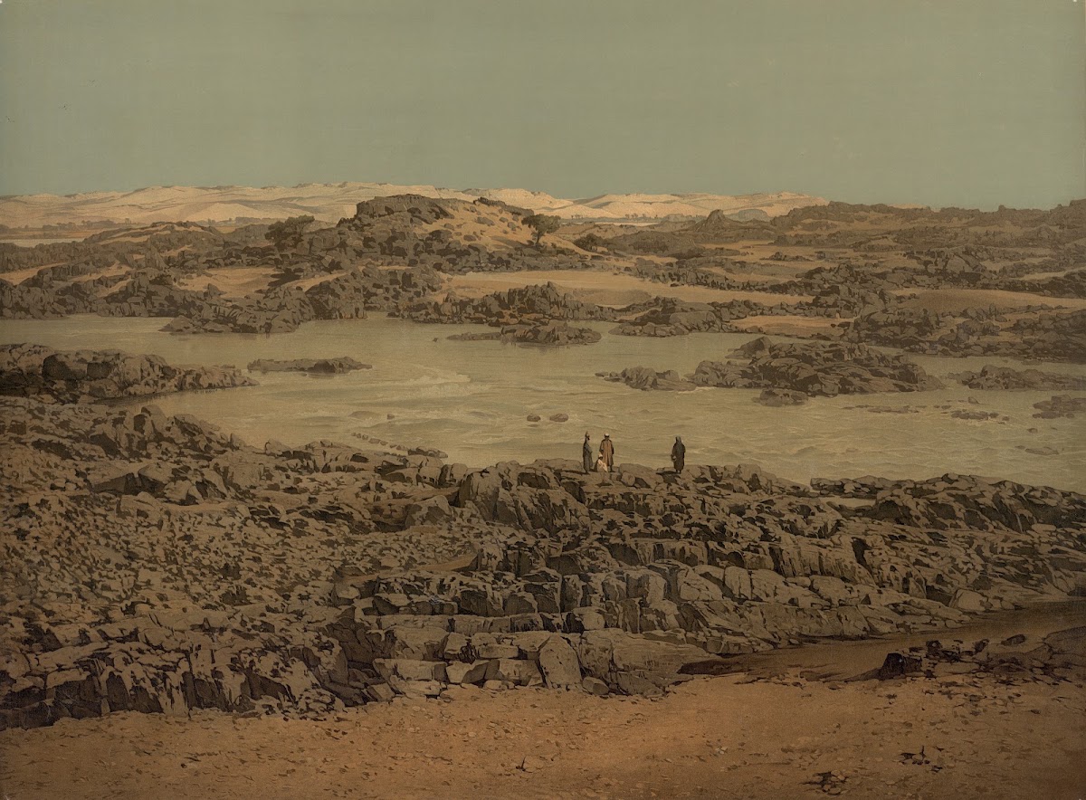 The Nile Valley and the Nile cataracts at Aswan 1890
