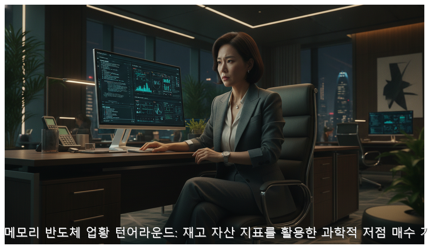 2026 반도체 재고 사이클 저점 매수 전략 핵심 안내 및 분석 인포그래픽 (5)
