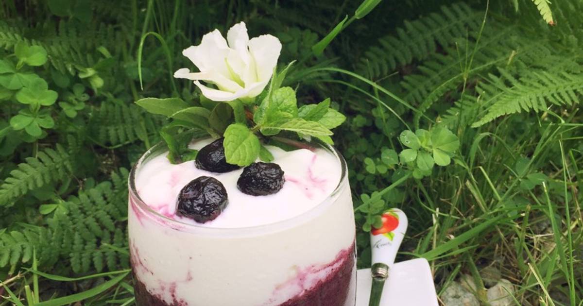 Yogurt bluberries