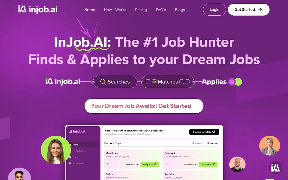 Captura de Injob.AI