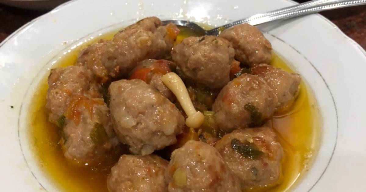 Thịt viên sốt cà