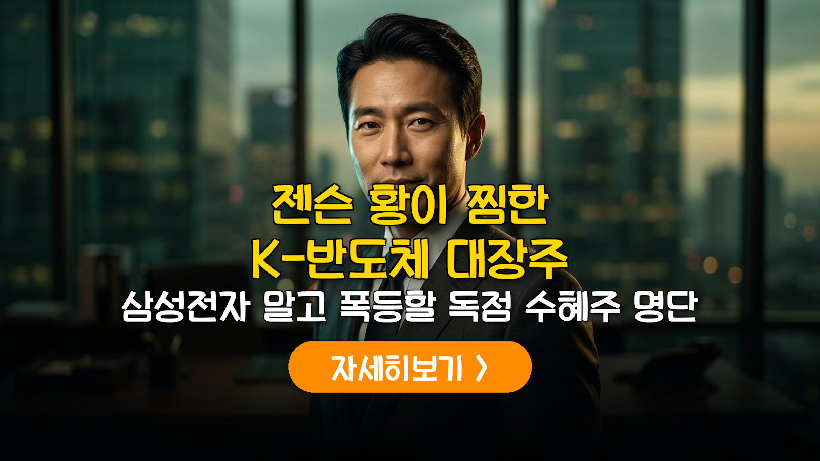 2026 엔비디아와 K-반도체 수혜주 분석 리포트