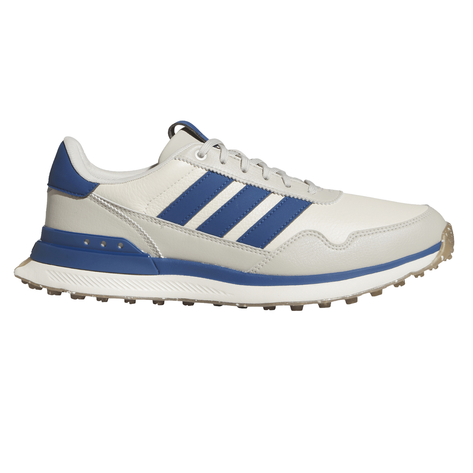 S2G '26 Leather Spikeless Golf Shoes Chalk White/Dusky Petrol/Wonder Alumina