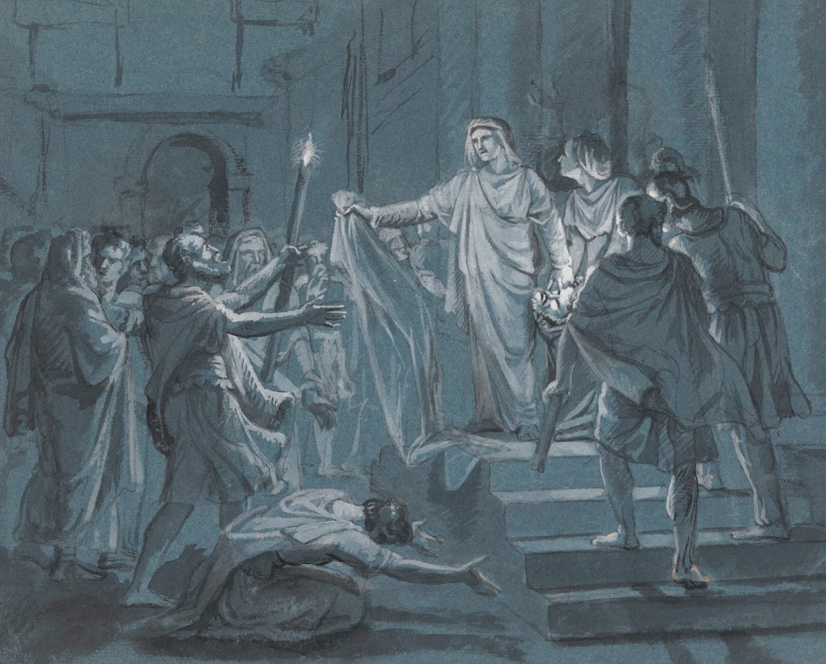 Judith Shows her People the Head of Holofernes