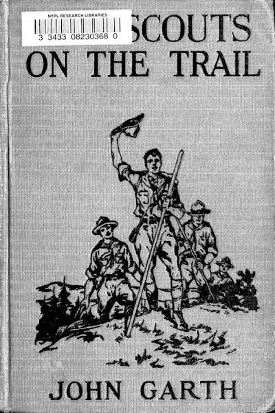 boy scouts on the trail 1920
