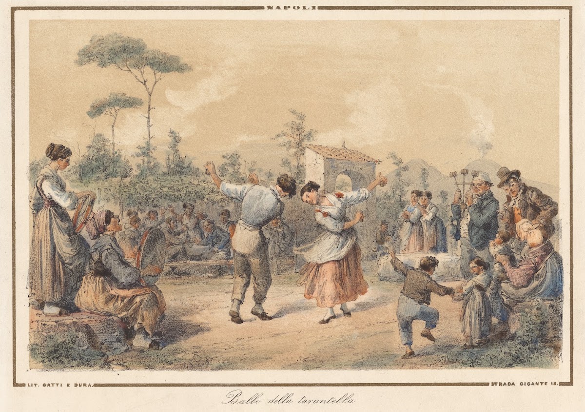 Napoli Ballo della tarantella
