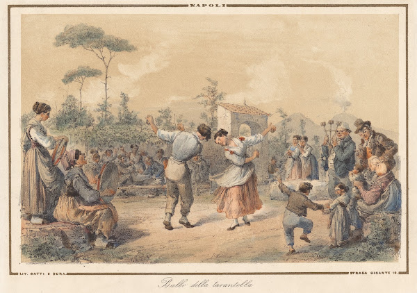 Napoli Ballo della tarantella
