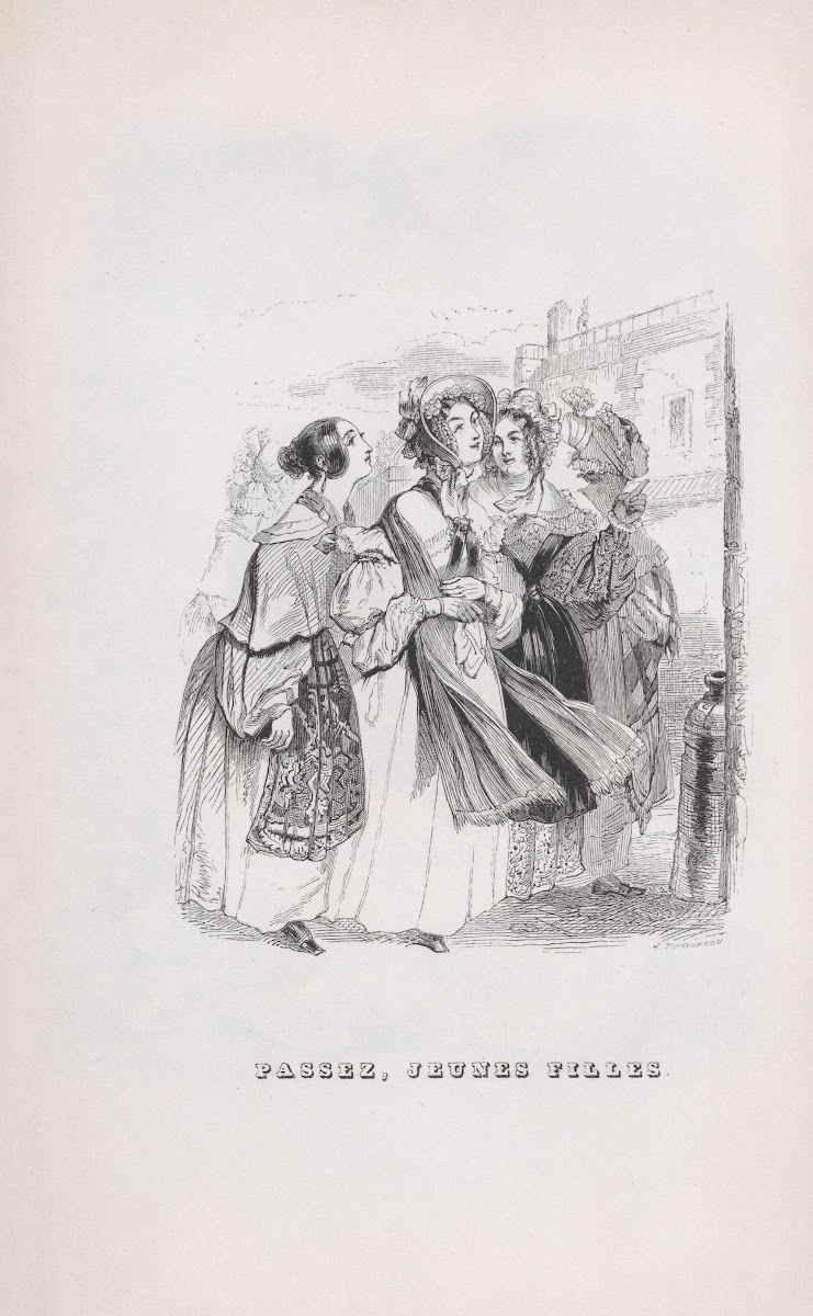 Passing Young Girls 1836
