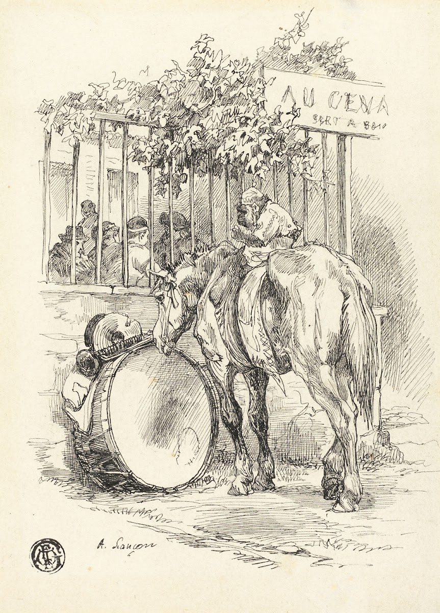 Horse with Monkey on Back
