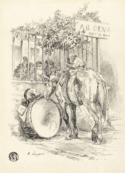 Horse with Monkey on Back