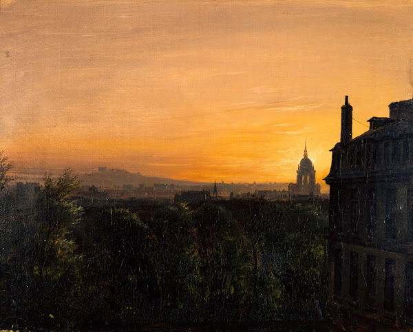 Vue de Paris prise de Montparnasse 1829