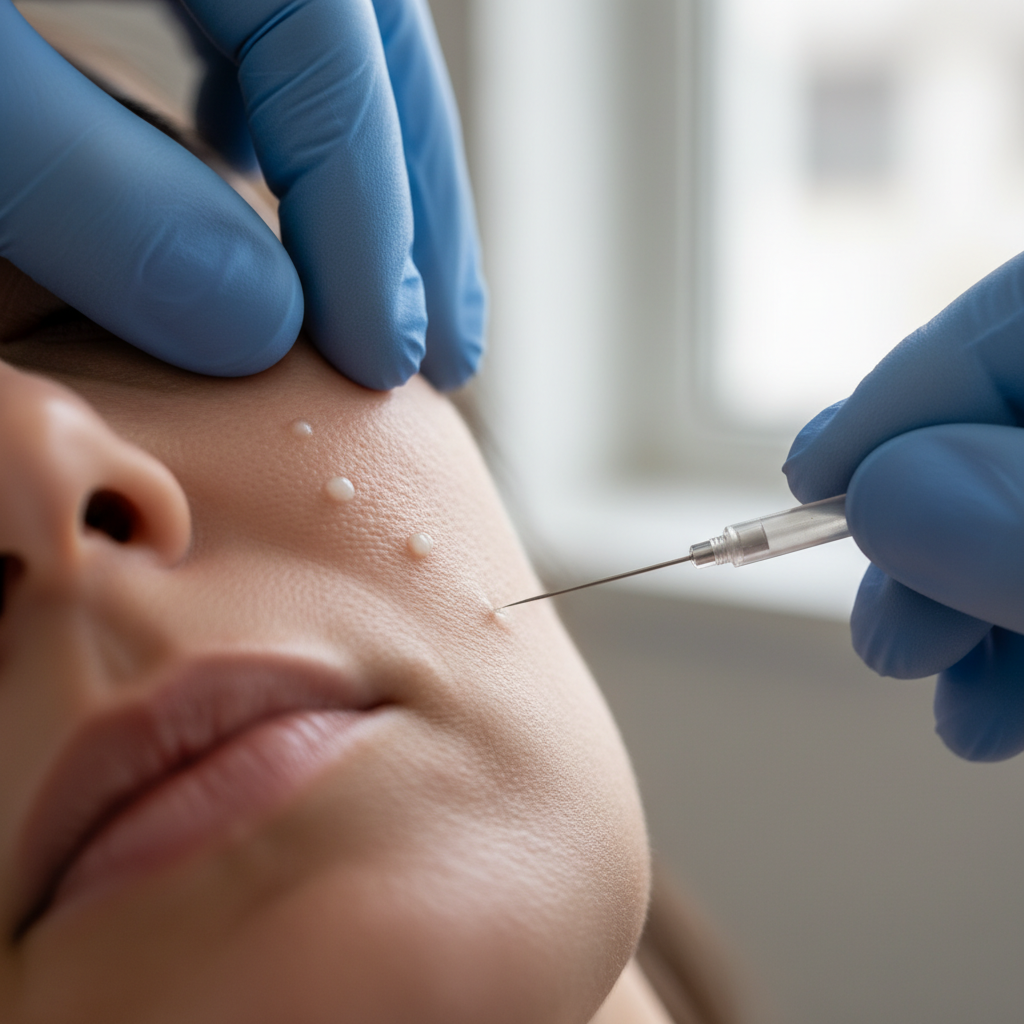 📢 얼굴에 난 좁쌀, 절대 그냥 짜지 마세요