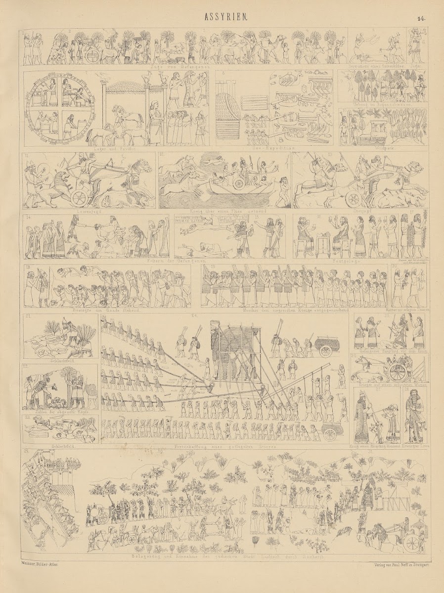 Bilder Atlas zur Weltgeschichte Pl014 1881