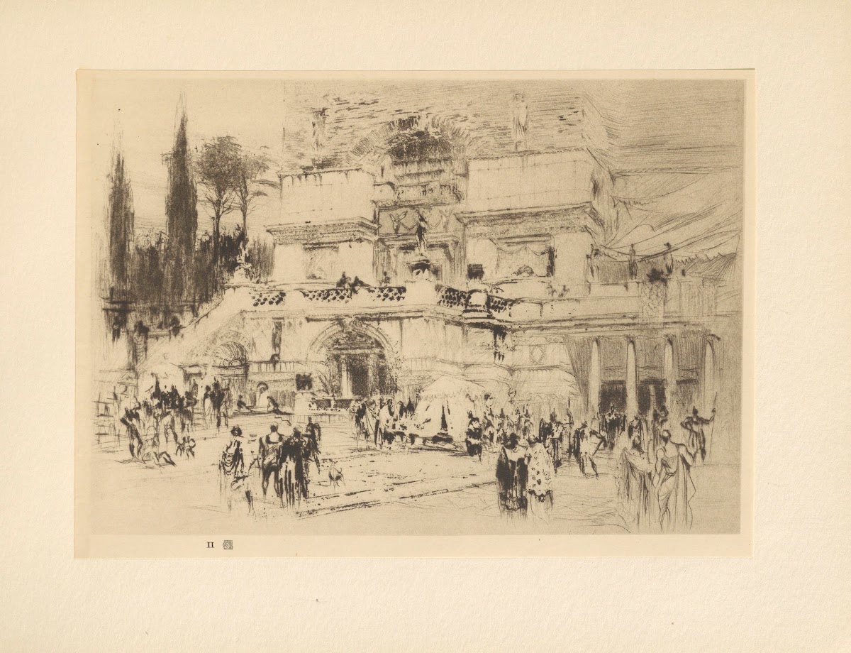 Villa Quintilii 20th century