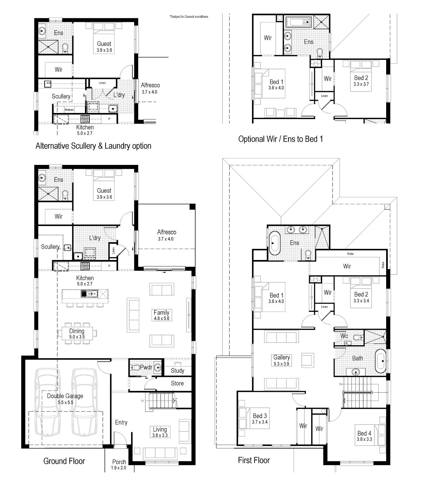 House and Land Investment Property in Cooranbong, NSW (5.48% Yield) | Aus Investment Properties - Floor Plan 1