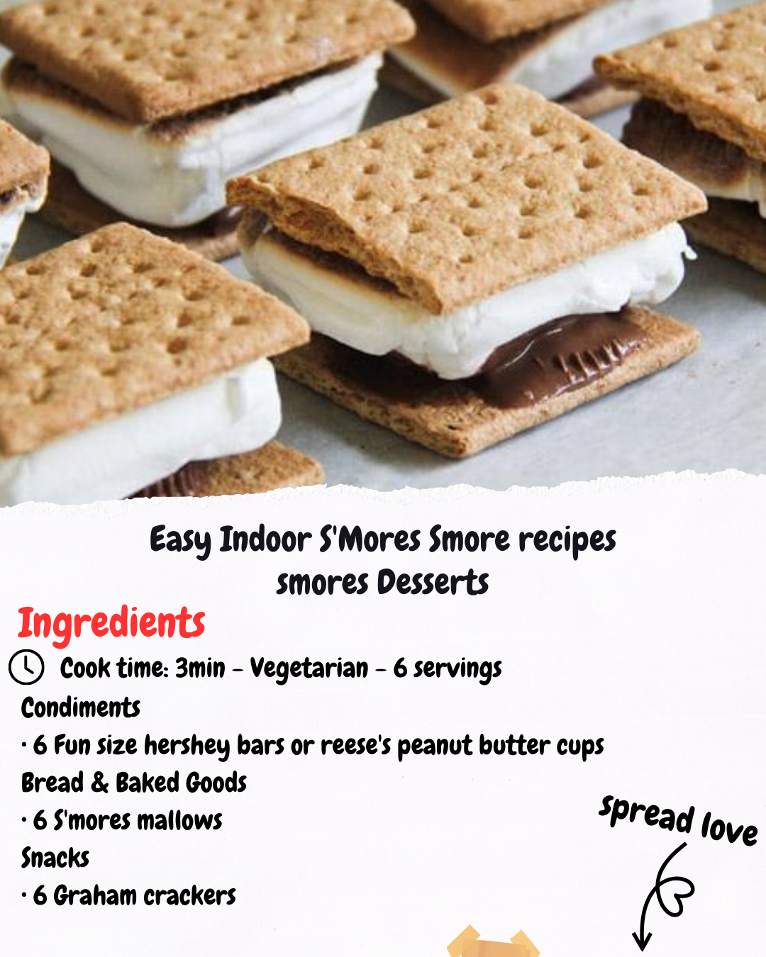 Easy Indoor S'Mores Smore recipes smores Desserts