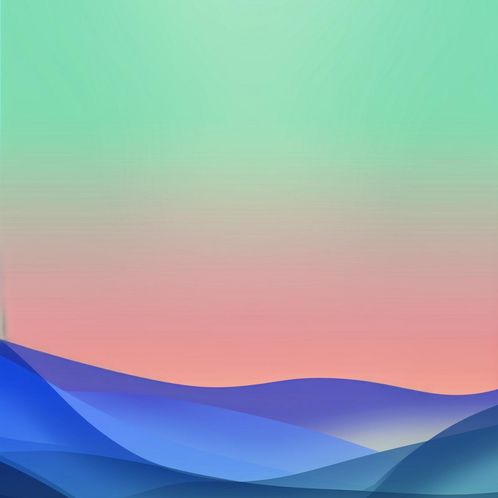 Download Abstract, Landscape, Gradient, Mountains 2K iPhone