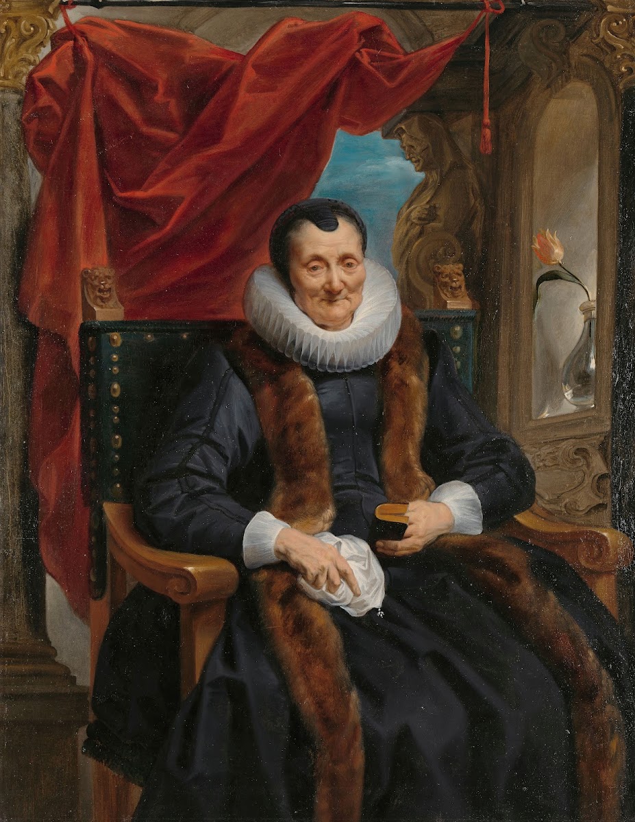 Portrait of Magdalena de Cuyper c 1635   c 1636
