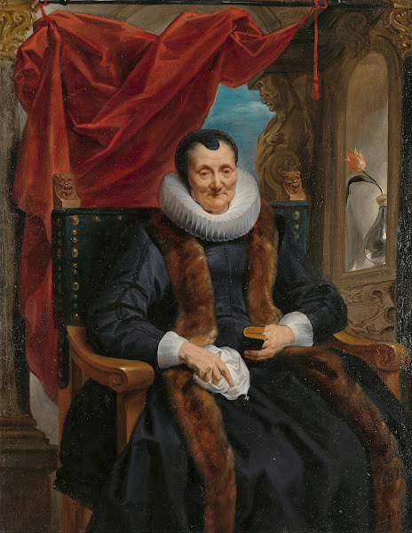 Portrait of Magdalena de Cuyper c 1635   c 1636