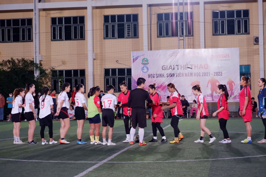Tổng kết Giải Bóng đá học sinh, sinh viên Trường Đại học Tây Bắc  năm học 2021 – 2022