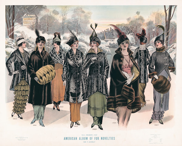 American album of fur novelties 1914