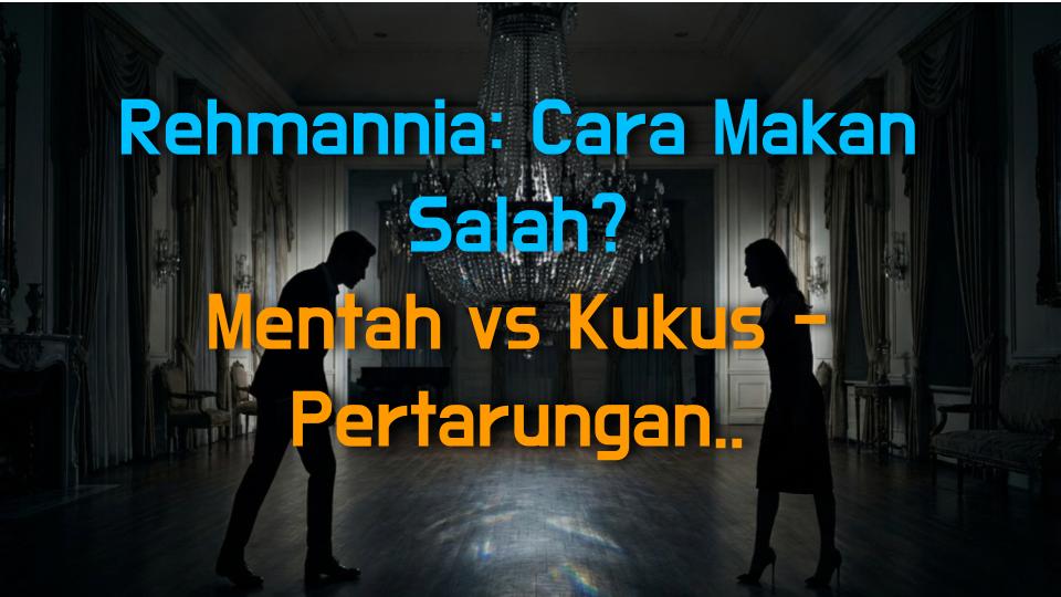 Rehmannia: Cara Makan Salah? Mentah vs Kukus - Pertarungan Maut!
