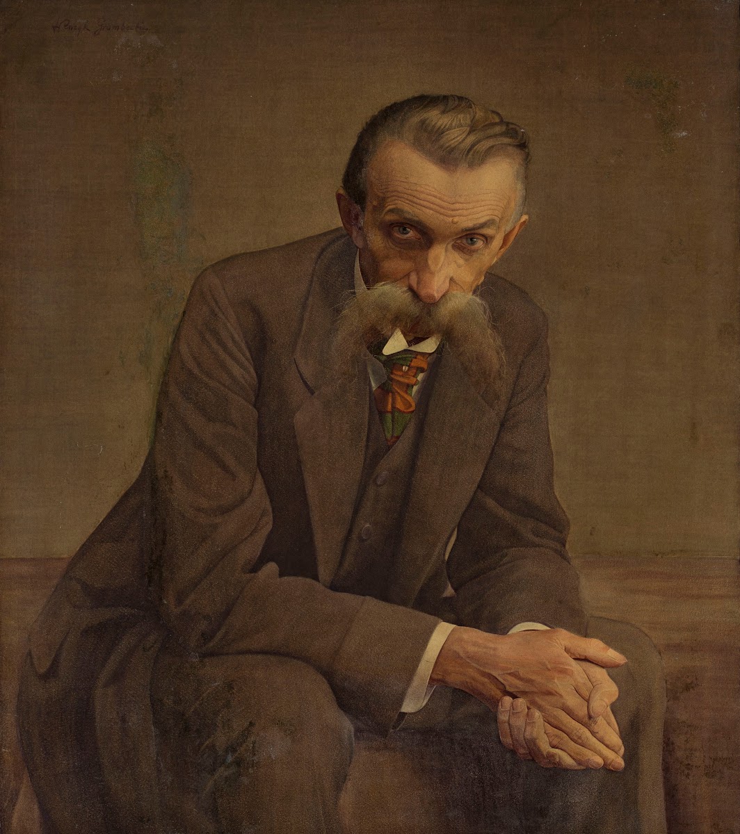 Portrait of the artists father 1913
