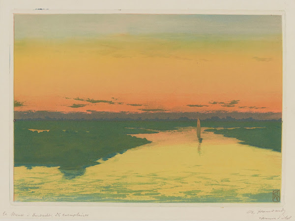 La Meuse à Dordrecht 1898