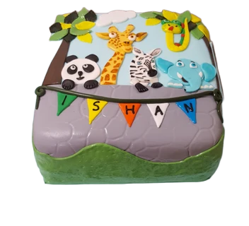 Animal Birthday Cake CB-NC142