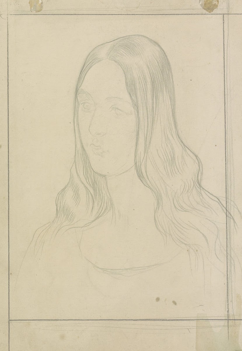 Portret van juffrouw M van Hoogstraten 1874   1925