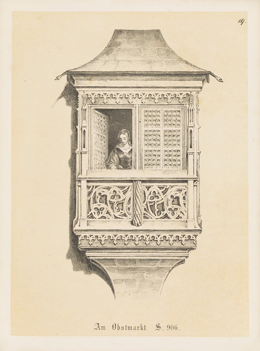 Die interessantesten Chorlein an Nurnbergs mittelalterlichen Gebauden Pl19 1850