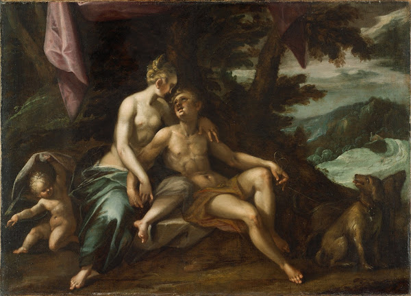 Venus and Adonis circa 1574 1588