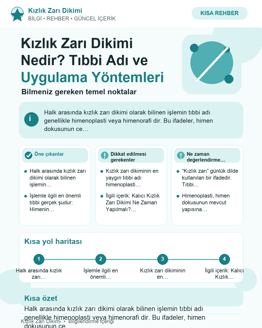 Kızlık Zarı Dikimi Nedir? Tıbbi Adı ve Uygulama Yöntemleri