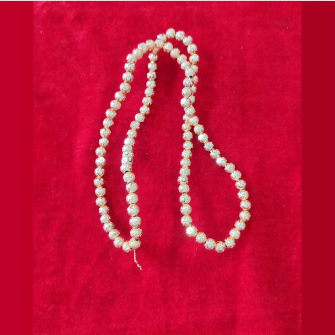 6 mm micro gold plated bindi moti-1 line