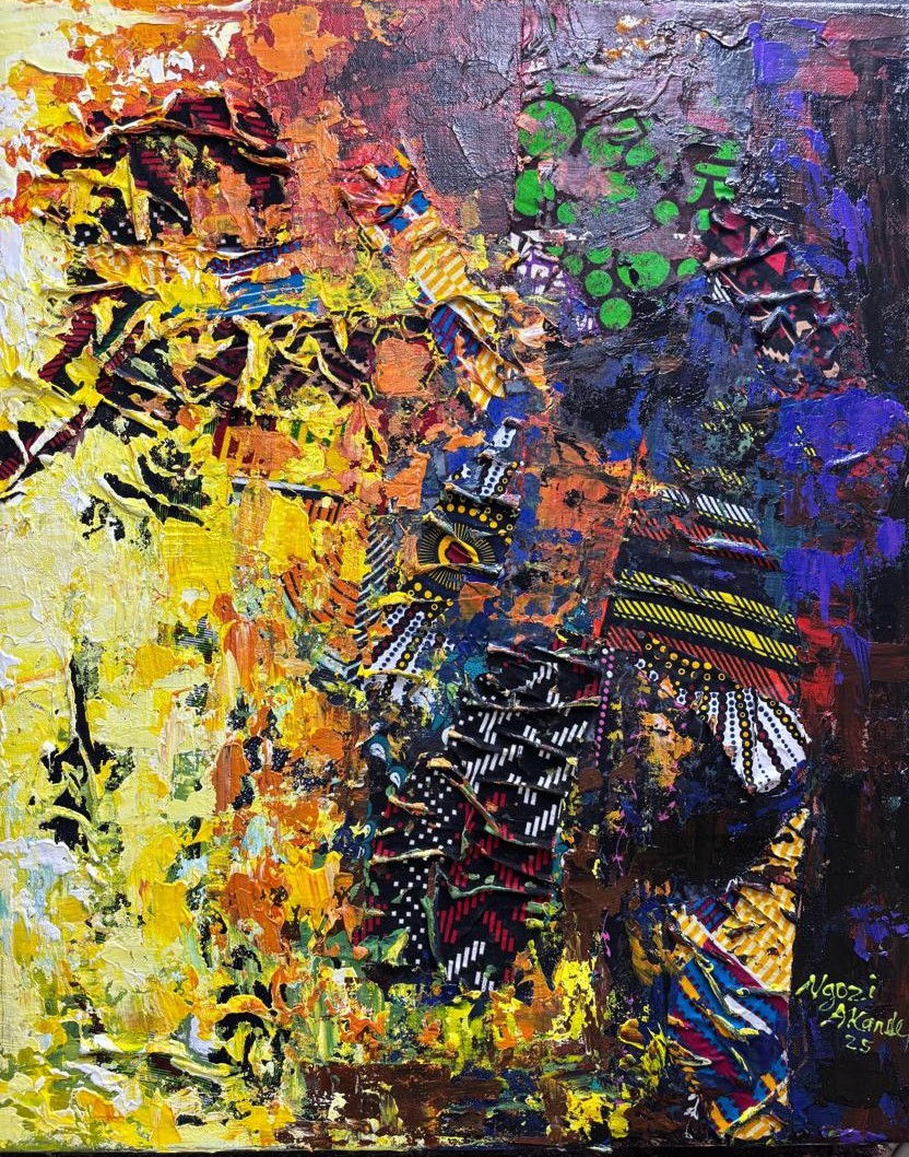 Kaleidoscopic collage